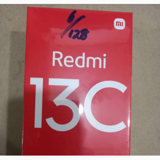 New Xiaomi Redmi 13C 128 GB Black