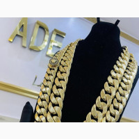 Real Gold Cuban Chain Available in Store We Sell Per Gram