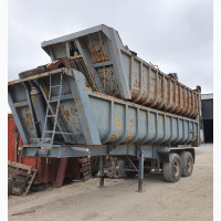 Tokunbo 40tons Tipping Bucket Spring Suspension Big Axle