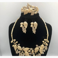 Stylish Costume Jewelry - Earrings, Bangle, and Ring