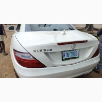 Mercedes-Benz SLK-Class 2012 White