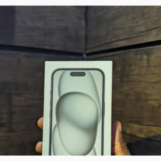 New Apple iPhone 15 128 GB Black