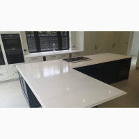 White Quartz Kitchen Countertops - High Quality Slabs for Sale