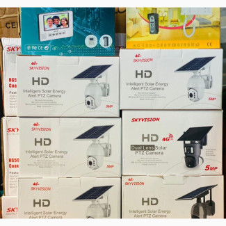 Brand New 5mp Solar Alert PTZ Camera