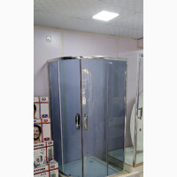 90*90 Shower Cubicle Dark Glass With Thick Tray