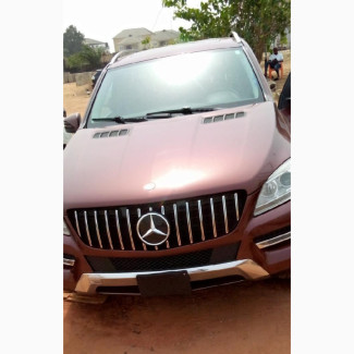 Mercedes-Benz M Class 2014 Red
