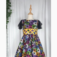 Blossom Bridge Ankara Dress for 6 Years Old - Brand New