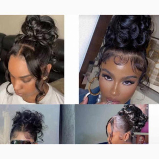 Frontal Messy Bun Hair Extension