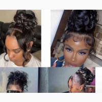 Frontal Messy Bun Hair Extension
