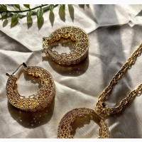 Romanian Good Rich Aunty Earrings