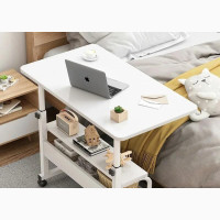 Two Step Adjustable Laptop Table With Wheel
