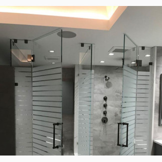 Frosted Glass Shower Cubicle - Brand New