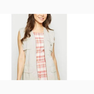 Utility Cotton Gilet Armless Jacket