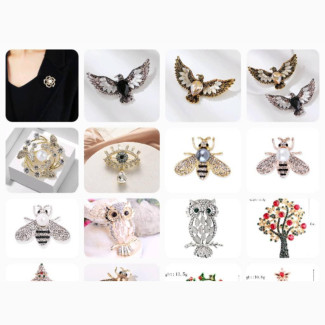 Get Stylish with our Fashion Jewelry Broaches