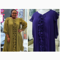 Ladies Chiffon Pleated Gown - Quality and Style