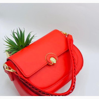 Fendi Red Leather Handbag - Classic and Unique