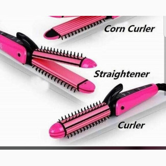 Nova 3in 1 Hair Straightener And Curler