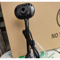 HD Webcam. Digital Camera With Microphone Light