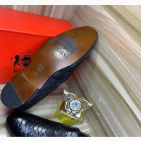 Rossi Black Formal Shoes