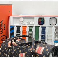 Smartwatch Ultra + 8 Straps + Lv Bag Speaker