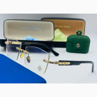 Quality Chrome Heart Glasses