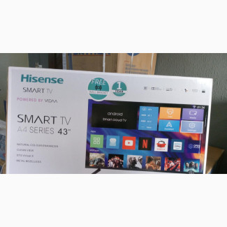 Hisense 43#039;#039; Smart Tv, Av, Hdmi, Hdr, Usb, Youtube