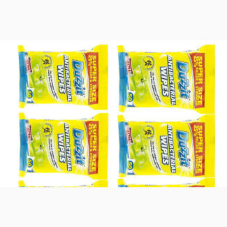 Duzzit Anti Bacterial Wibes(50sheets) X12