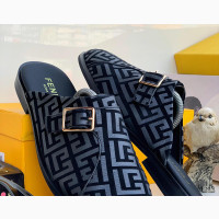 High Quality Fendi Luxury Designer Half Shoe