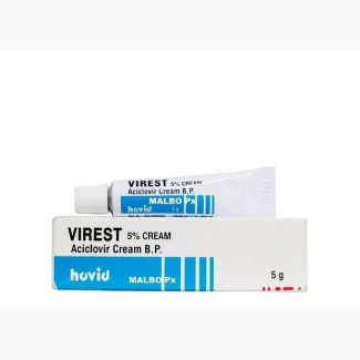 Hovid Virest 5% Aciclovir Cream for Herpes Virus