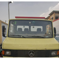 Mercedes Benz 609 Flatbed Truck 1999 Yellow