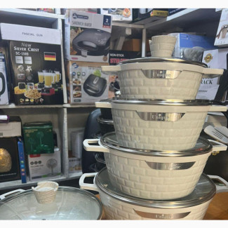 Unique Pot Set - 10 Pieces