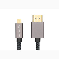 Micro HDMI to HDMI Cable Adapter, High-Quality 4K Resolution Support