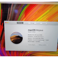 MacBook Pro 2019 15 Retina Display Core i7 16GB RAM 512GB SSD Gray