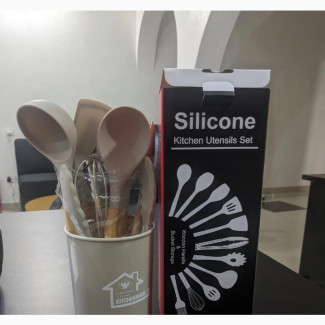 Premium Silicone Cooking Utensils Set - 12 Pieces