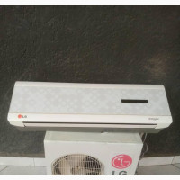 LG 1hp Split AC Glass Face