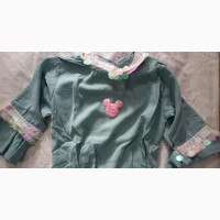 Kiddies Green Chiffon Blouse
