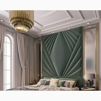 Beautiful Bedframe With Bedside and Mirror