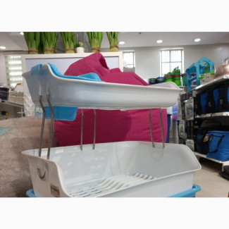 Dish Rack 2 Tier Plastic