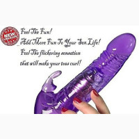 Rabbit Dildo Sex Toy Vibrator Clitoris Stimulator