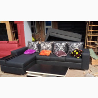 L, Shape Sofa Chairs With Solid Material