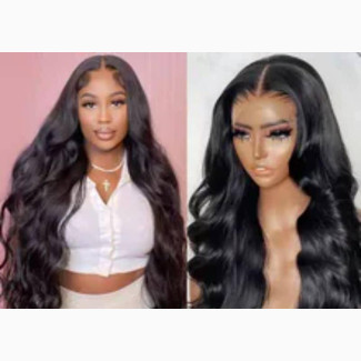 Lace Wavy Long Human Hair Wig
