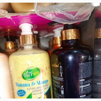 Veetgold Banana and Mango Super Whitening Shower Gel 1000ml