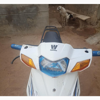 Haojin HJ110-5 2021 White Sport Bike