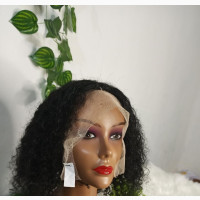T-Frontal Gluesless Curly Wig