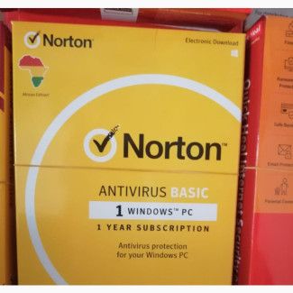 Norton Antivirus Basic 1 User