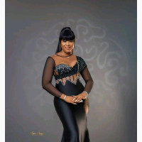 Corset Satin Dress
