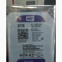 8tb WD Purple Surveillance HDD Hard Drive for CCTV, DVR, NVR