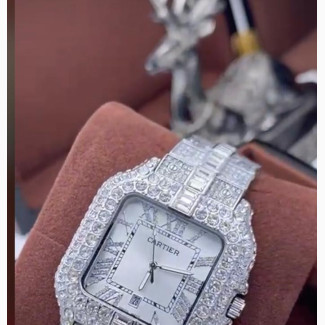 Cartier Iced Watch - 5 Year Warranty
