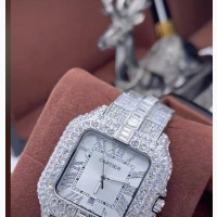 Cartier Iced Watch - 5 Year Warranty