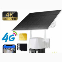 Brand New 4G PTZ Solar Powered IP Camera V380 - Wireless Connectivity